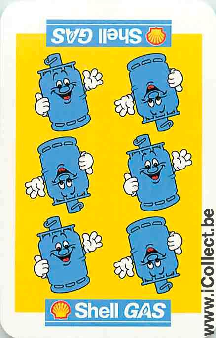 Single Swap Playing Cards Motor Oil Shell Gas (PS13-47B)